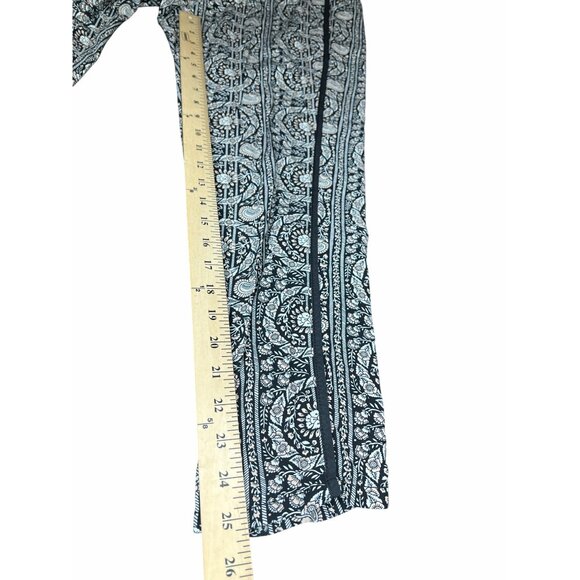 Anthropologie Hei Hei Womens Black & White Patterned Joggers With Pockets Size S - Picture 12 of 12